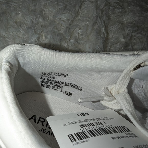 Nwt Arizona techno white ivory multi fashion sneakers - Picture 3 of 14